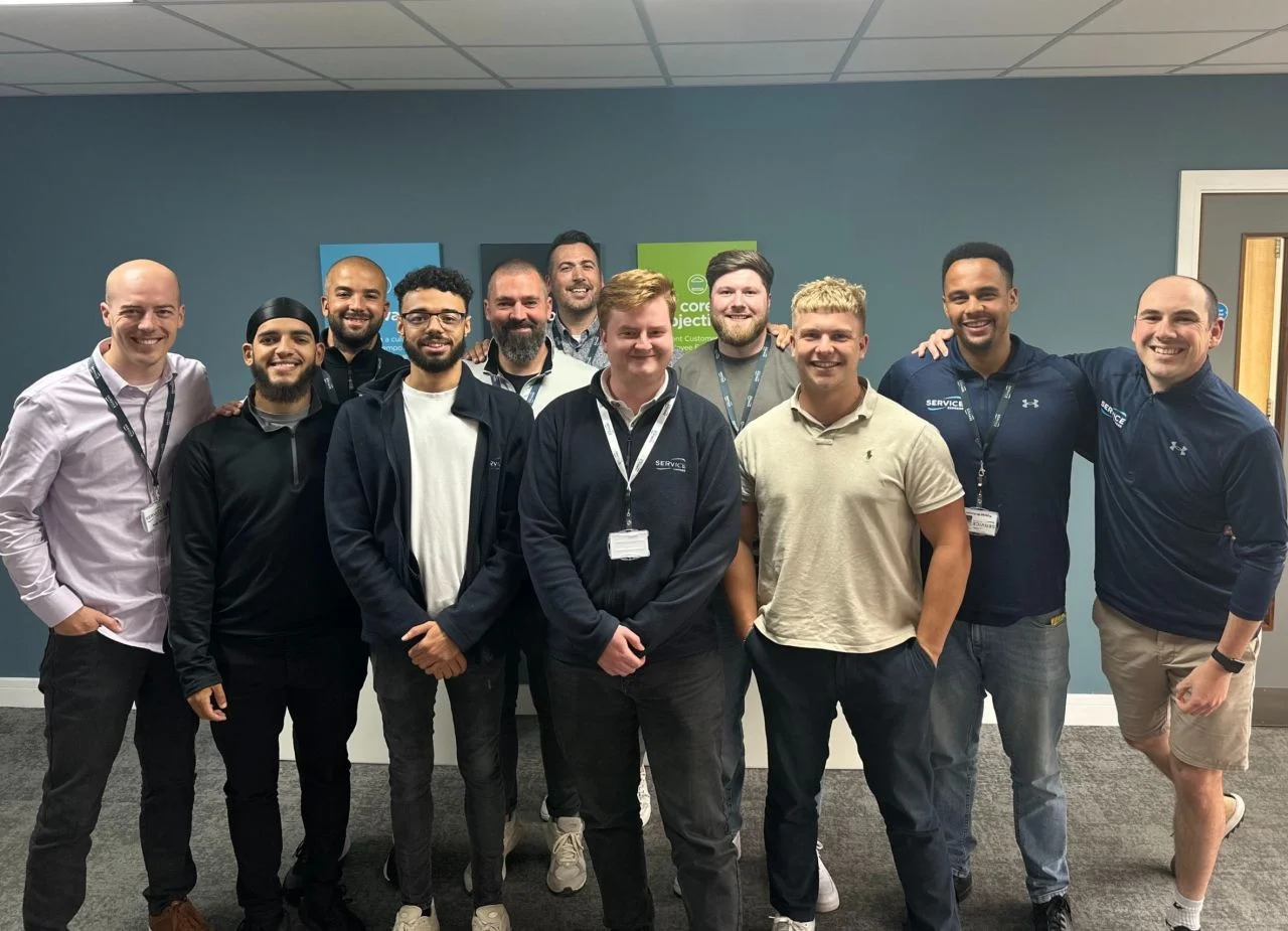 Members of our Sales Development and Marketing Team located in Bedford.