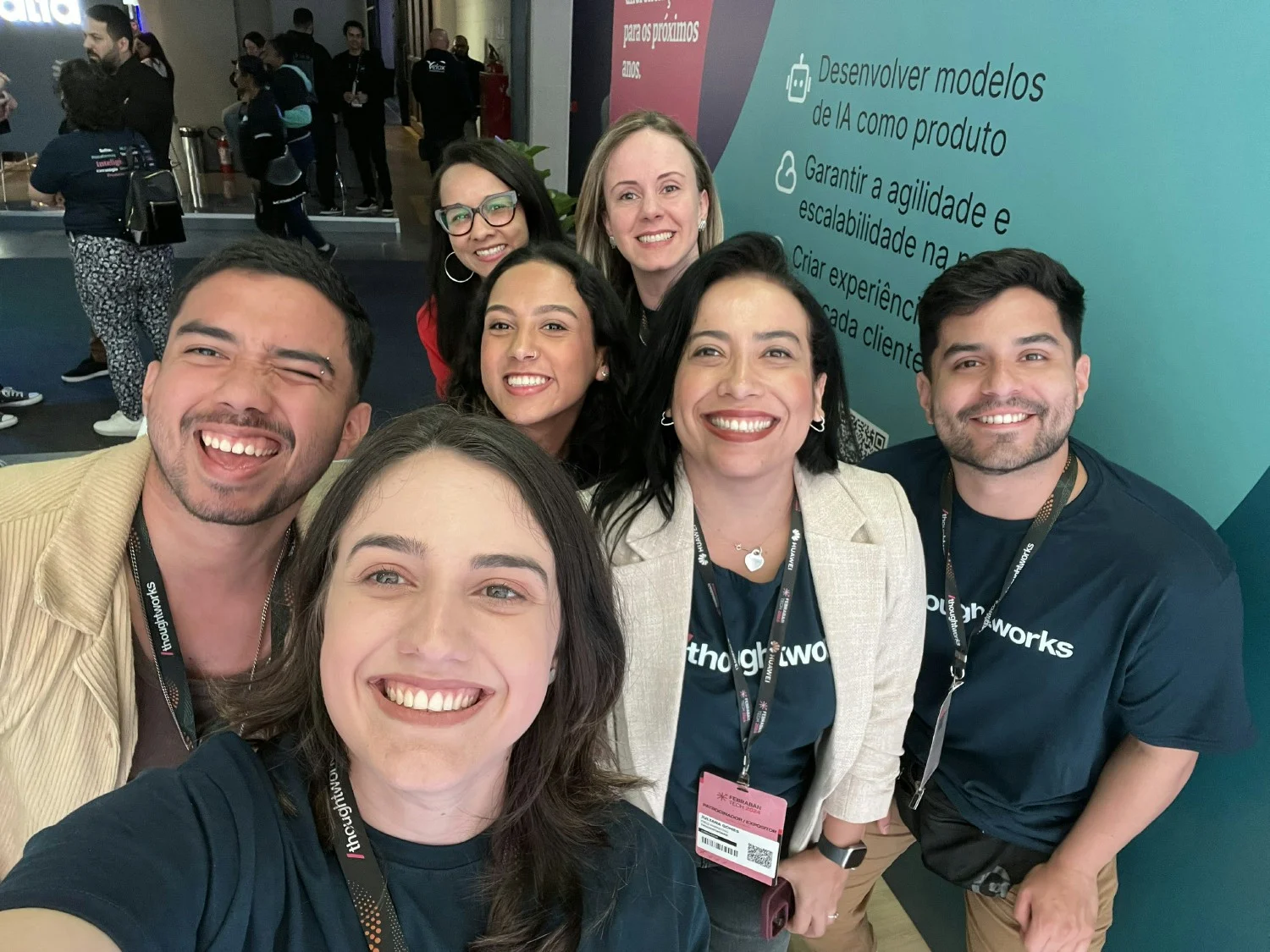 Thoughtworkers making an extraordinary impact at an event.