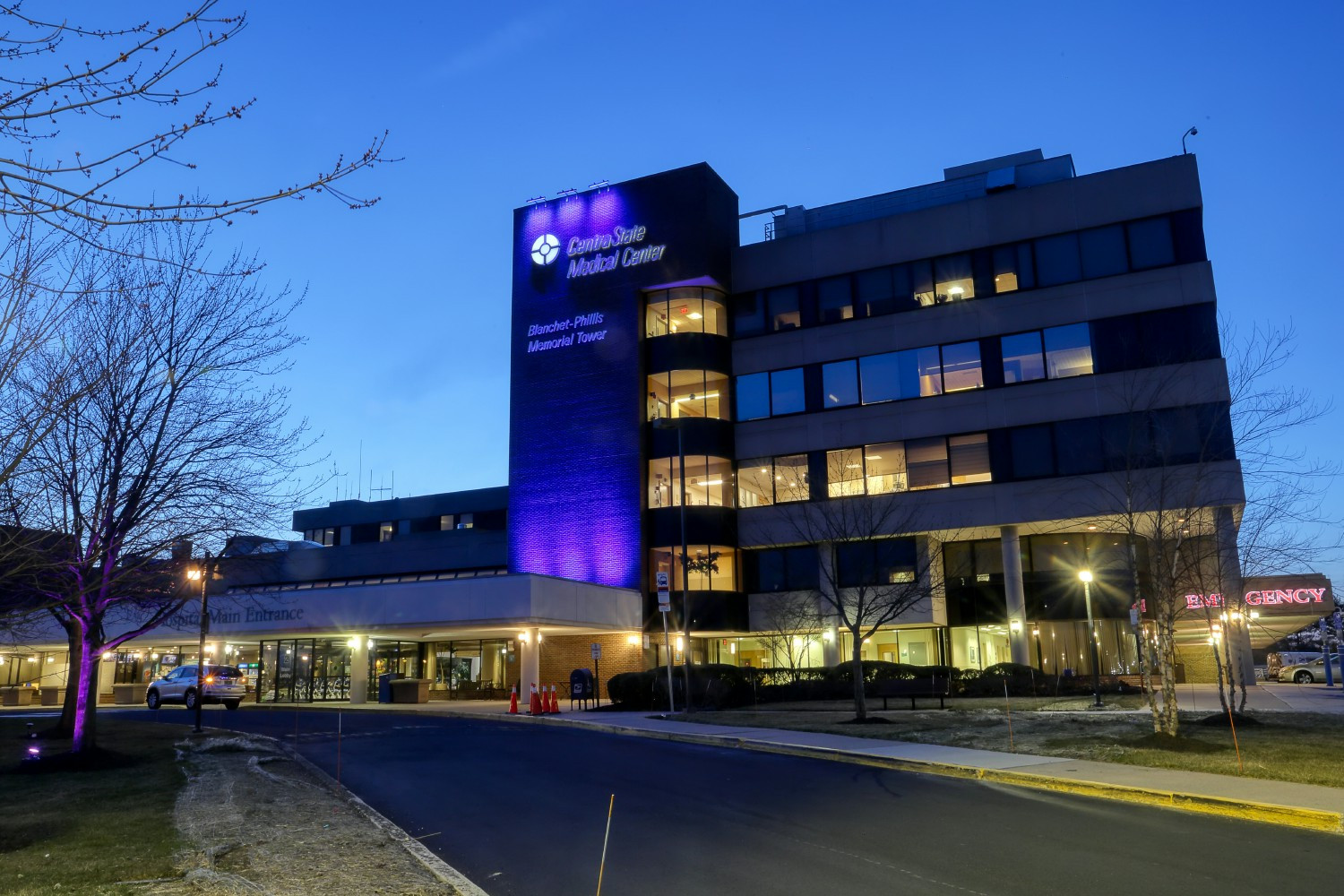CentraState Medical Center Night