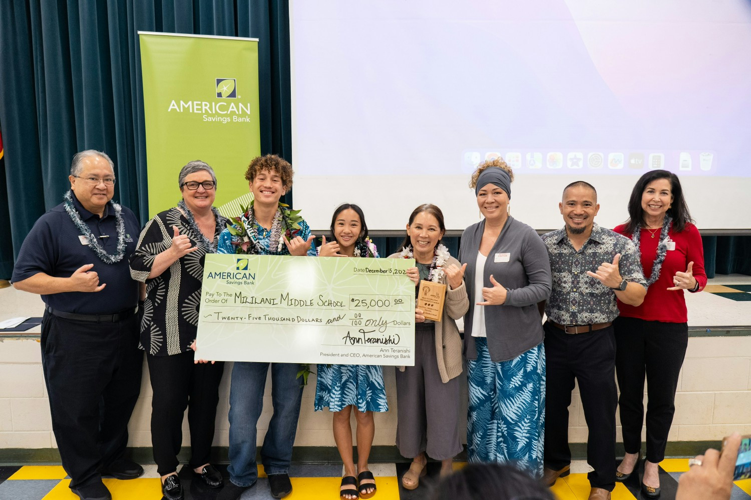 Committed to bringing real impact to the community, ASB awarded $145,000 to 11 schools during its annual KeikiCo Contest