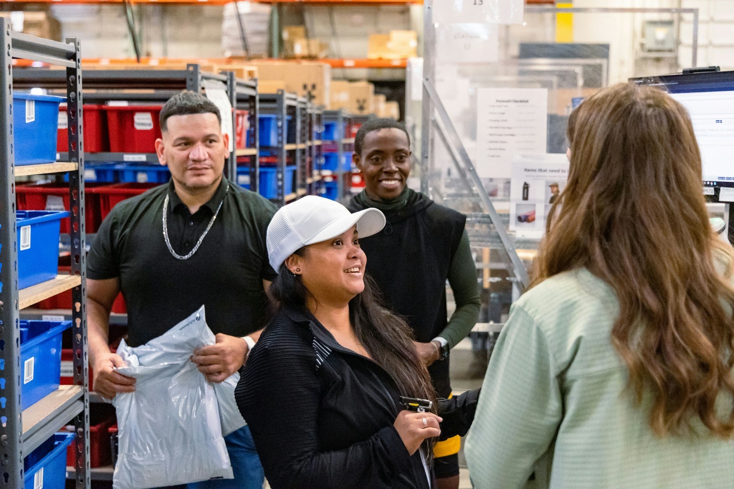 Employees at our Distribution Centre in Sumner, WA.