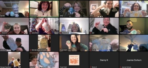 Ever heard of Japanese Water Marbling? Neither did Quorum, until this fun remote session.