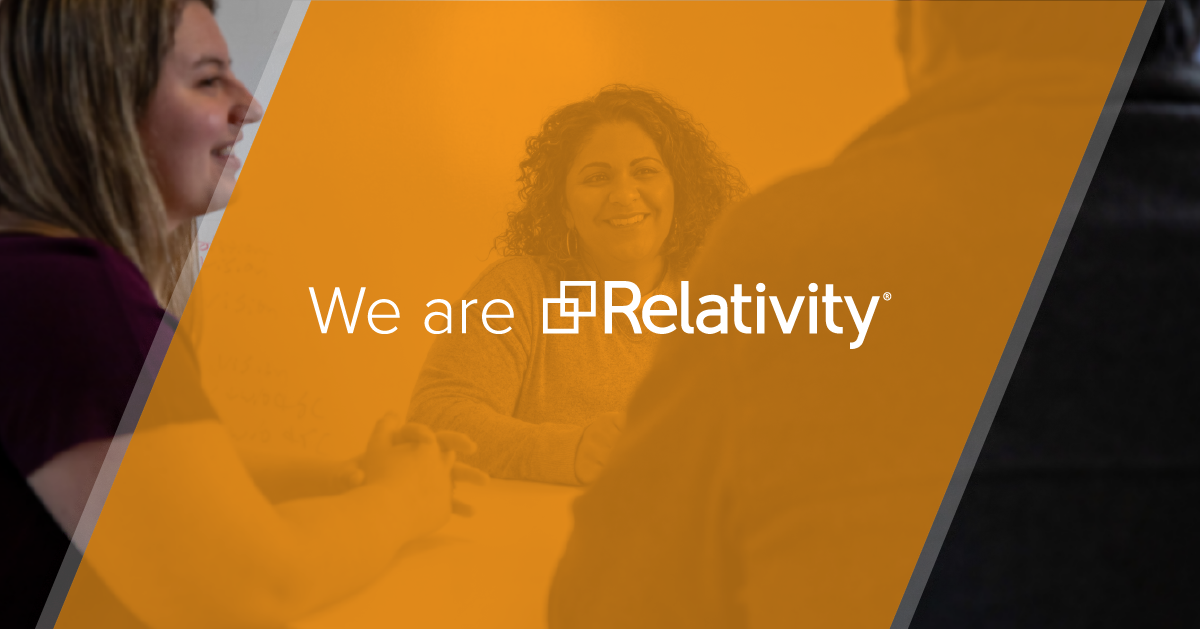 At Relativity, we build innovative and comprehensive tools for making sense of unorganized data. 