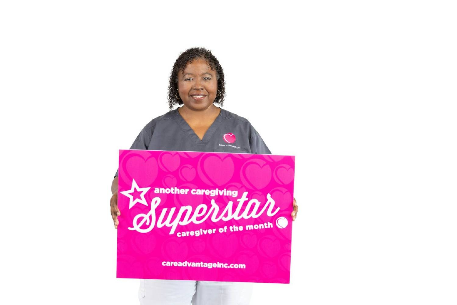 Germaine Oliver, caregiver 30+ years of service.