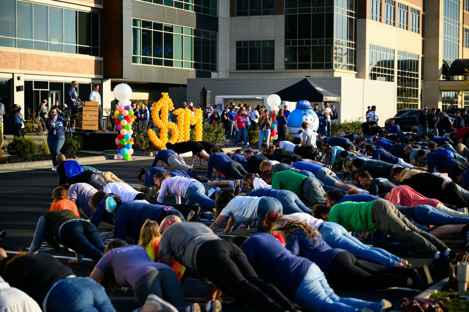 TQL Push for a Cure employee event, which helped TQL exceed $1 mil in giving to the American Cancer Society since 2010.