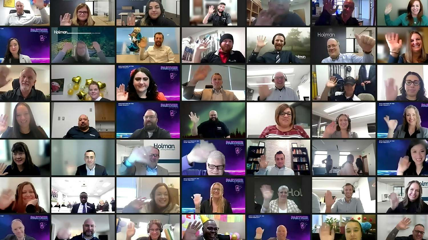 Our people coming together for our global Partner of the Year, celebrating our exceptional partners throughout Holman.
