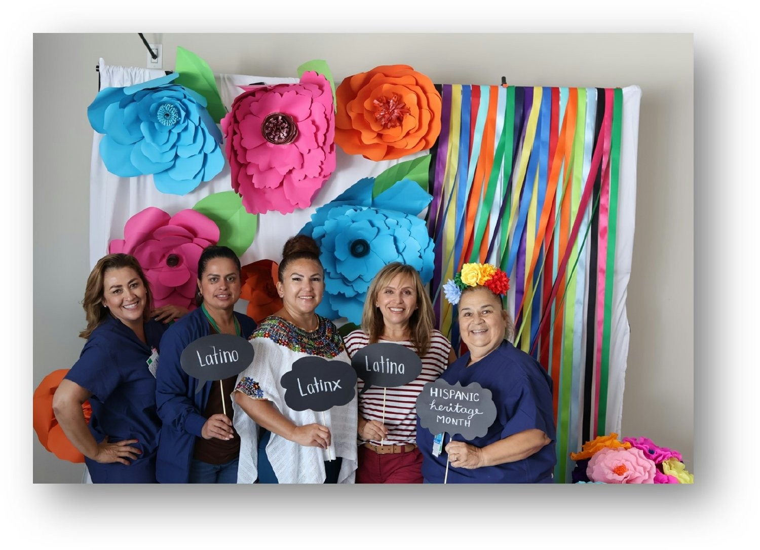 Employees celebrate Hispanic Heritage Month.