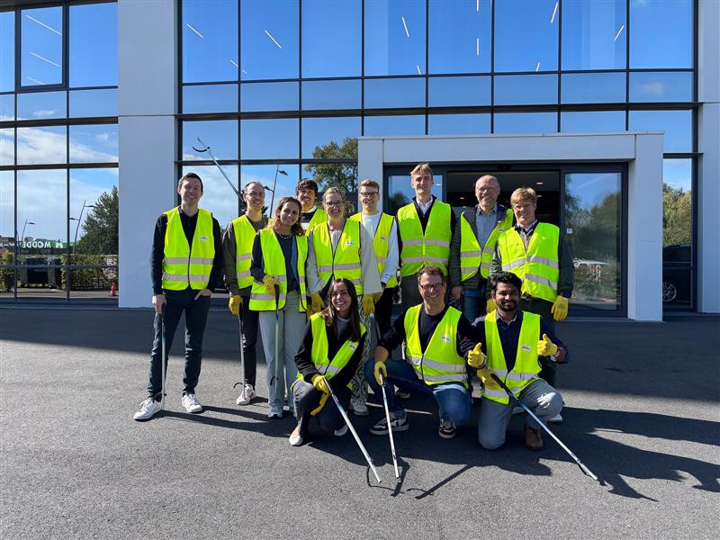 Annual clean walk on Earth Day