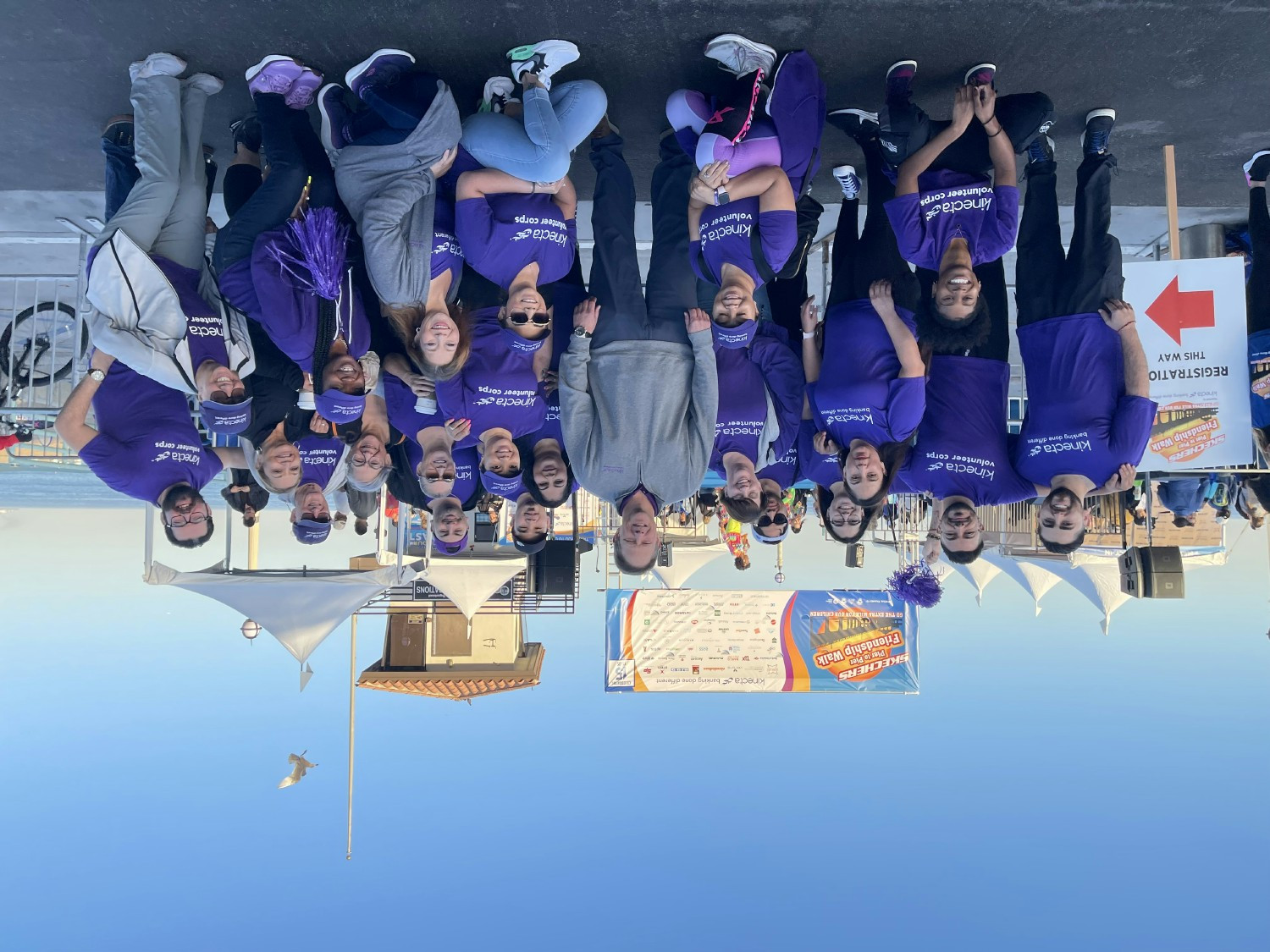 Kinecta sponsored the Skechers Pier to Pier Friendship Walk