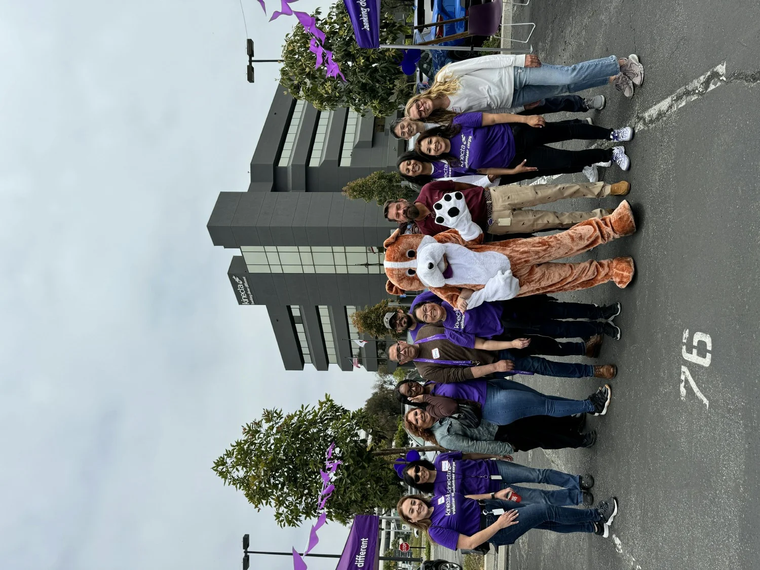 Team Kinecta partnered with the Carson Animal Shelter for a special pet adoption event. 