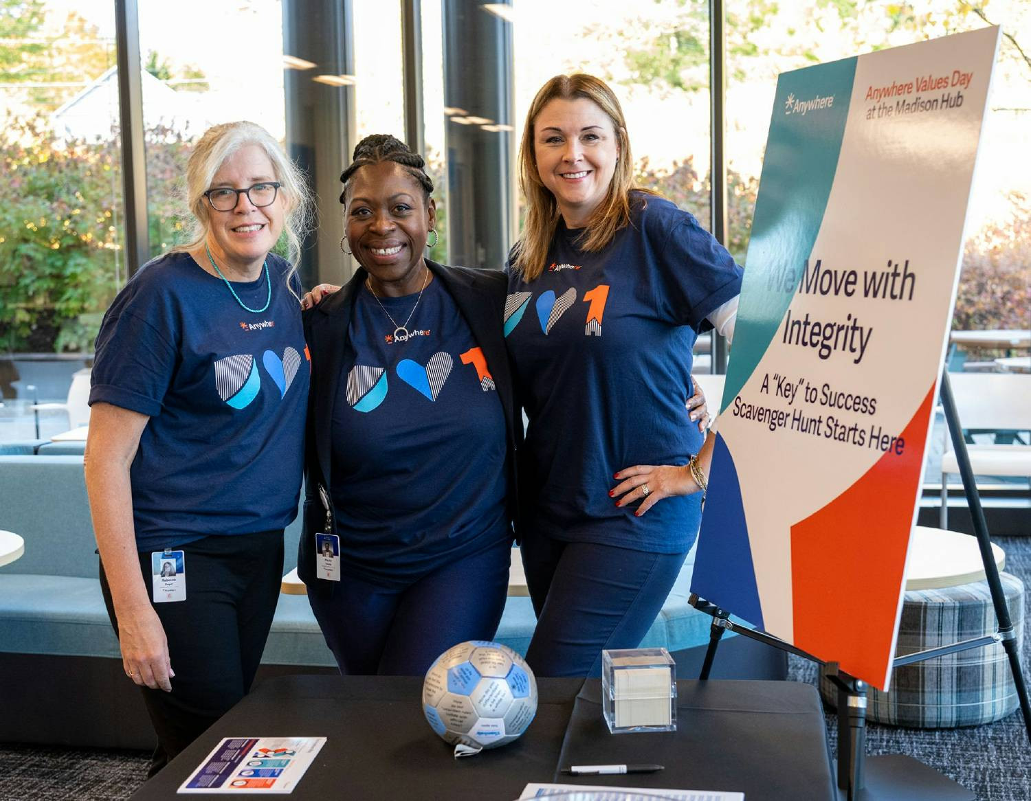 Our employees celebrating the grand re-opening of our refurbished HQ in Madison, NJ.