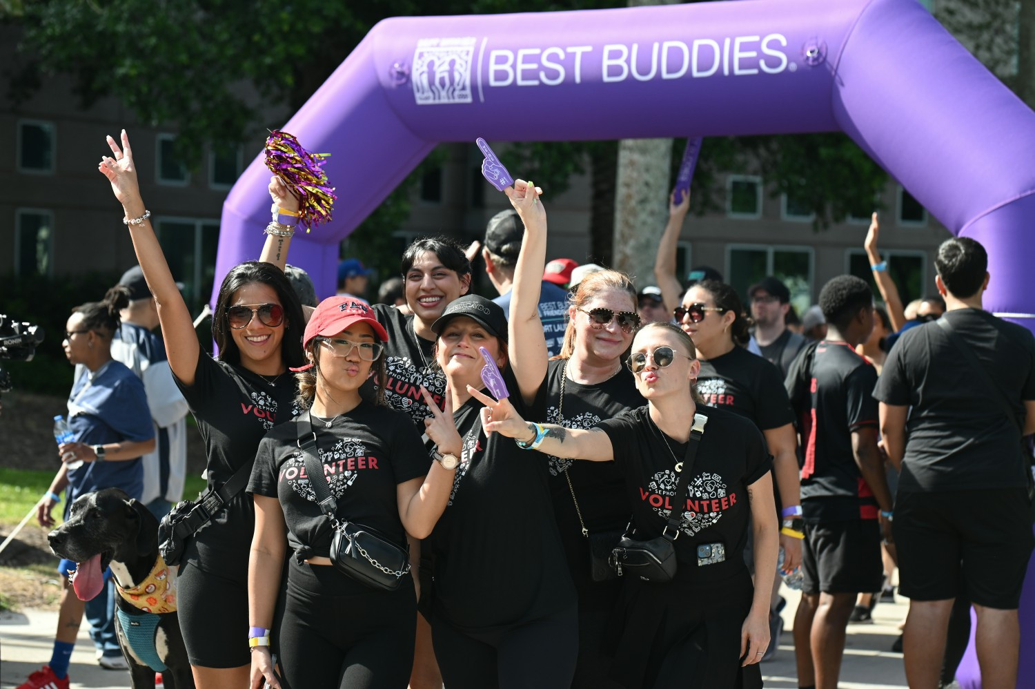 Sephora employees at the New York City Pride Parade.