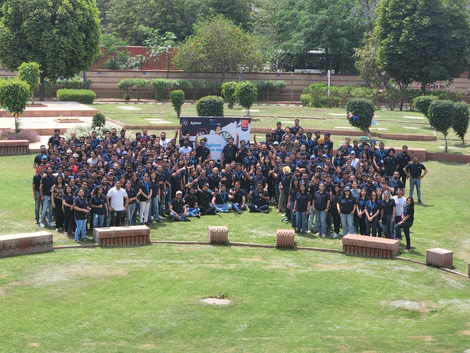 Agilent India team - Agilent Sports Day