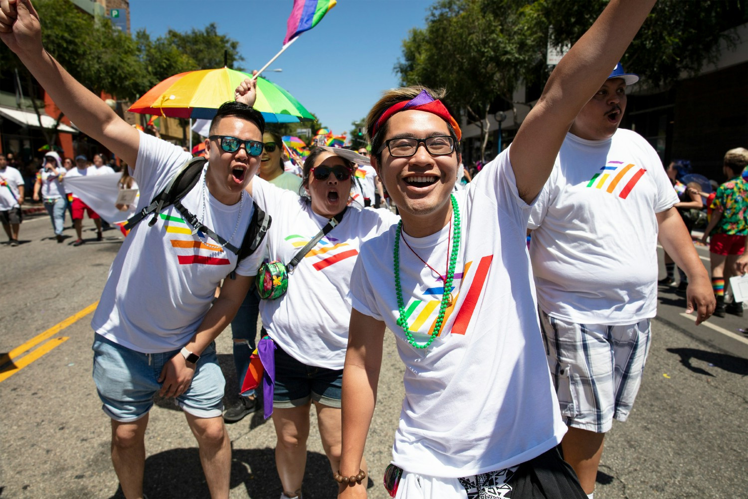We support our LGBTQ+ colleagues and families to help them thrive at work and at home.