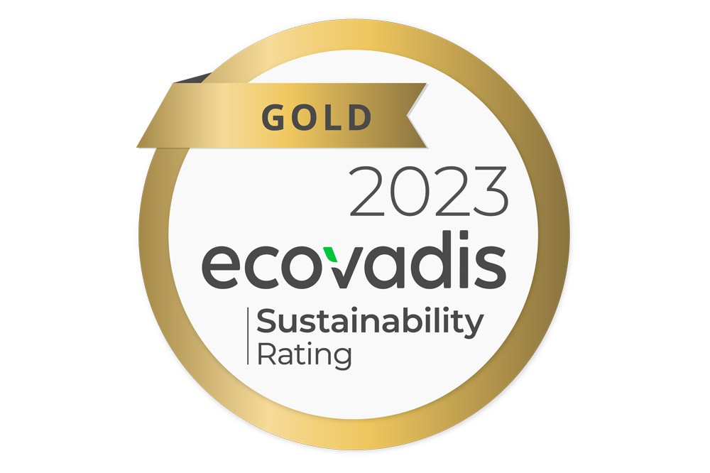 The Ecovadis Gold recognition symbolizes Avient's commitment to sustainability best practices.