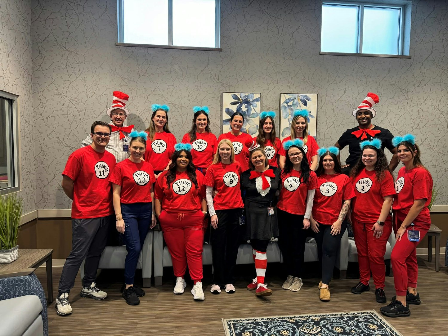 Hunterdon Center for Dermatology having fun for Halloween!