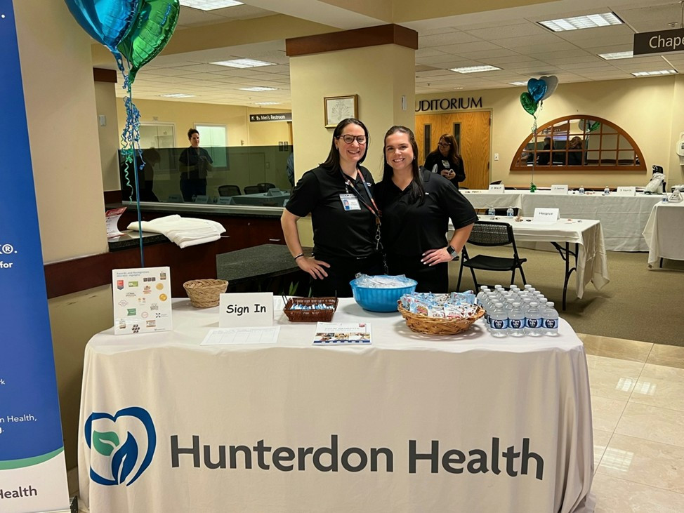 Members of Human Resources at an in-house job fair