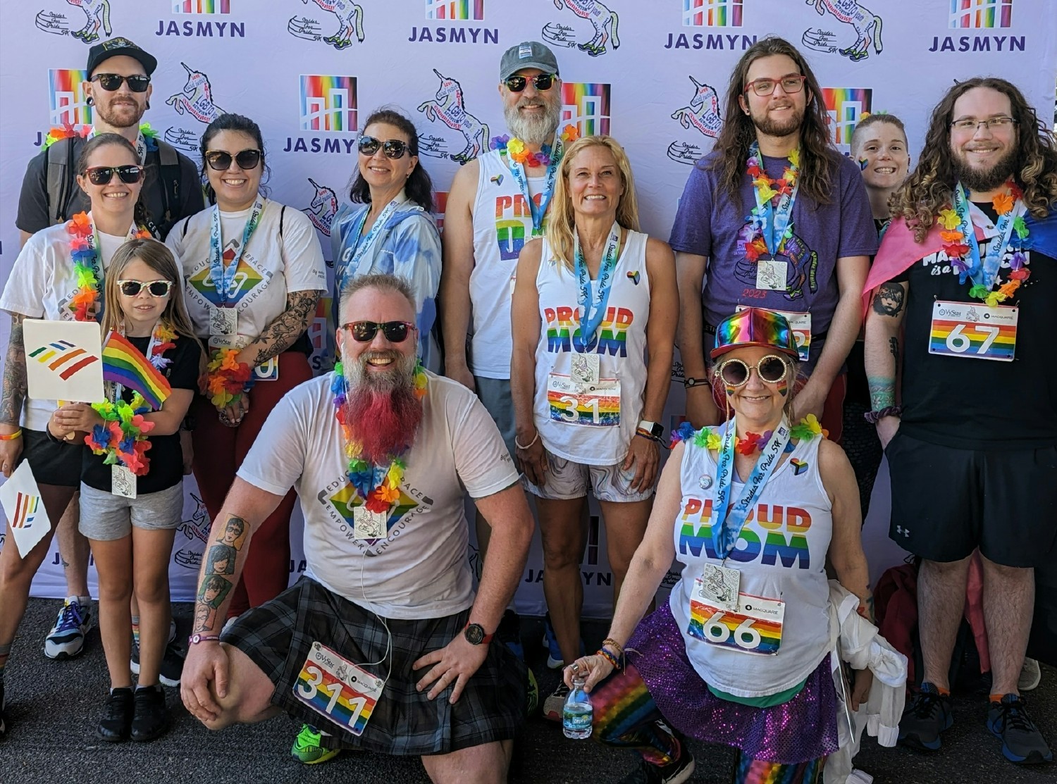 Availity Pride supporting JASMYN's Strides for Pride 5k event.