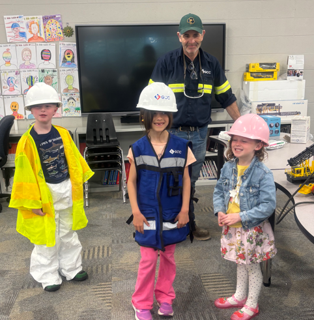 The Trident Plant visits local schools to share knowledge on the industry.