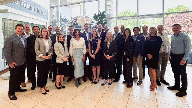The Merz Holding Board visits the Global and North America HQ in Raleigh, NC to meet with our leadership teams.