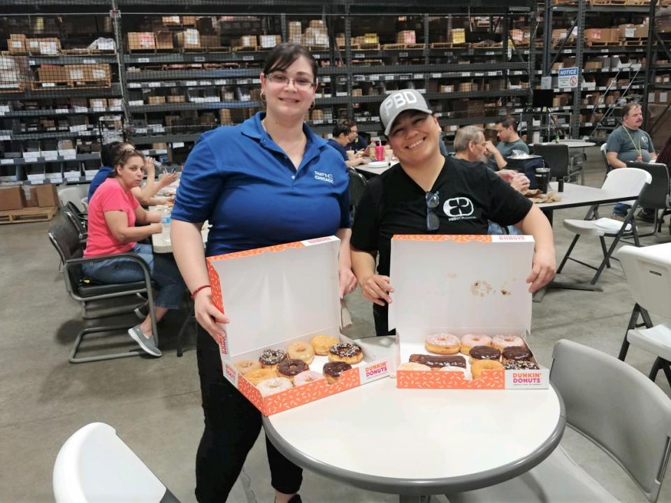 Employees Celebrate Summer with Popsicles and National Donut Day