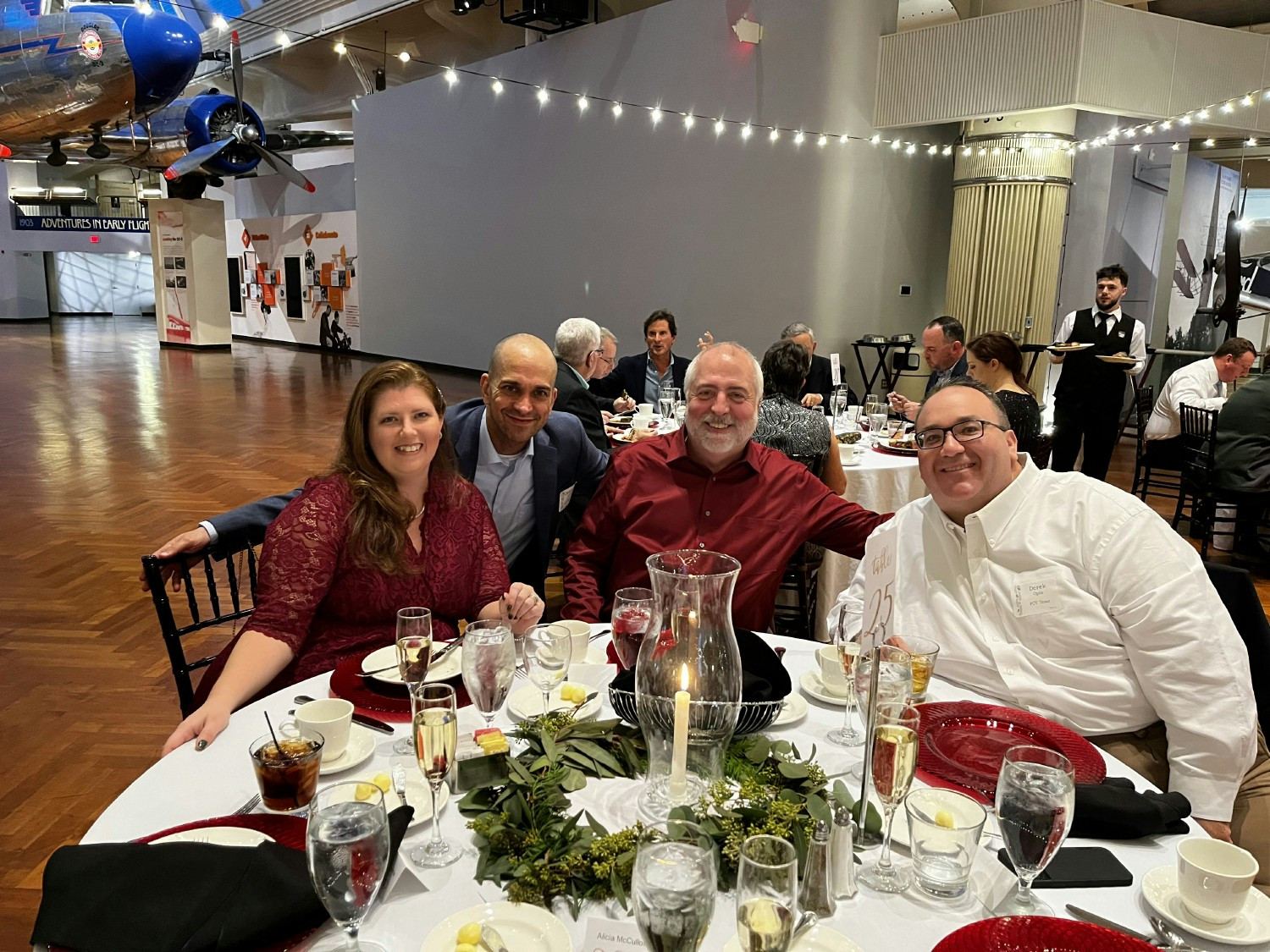 Combined 25th Anniversary and Holiday Party at the Henry Ford Museum allowed employees across North America to connect.