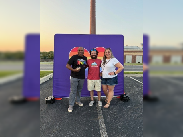 5th Annual Pride Stacks Lighting Event with 136 attendees and kickoff by EC Sponsor.