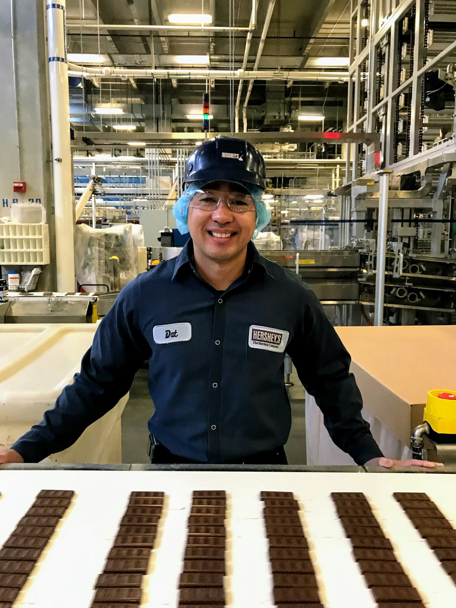 Hershey manufacturing teams at our seven US plant
locations are the Makers of Moments for our customers and
consumers.