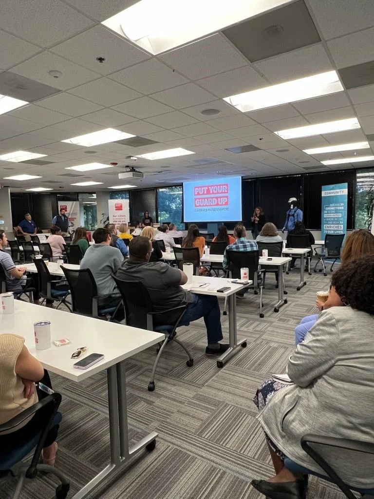 Reinforcing our commitment to safety through hands-on learning during Guardrail Safety week. 