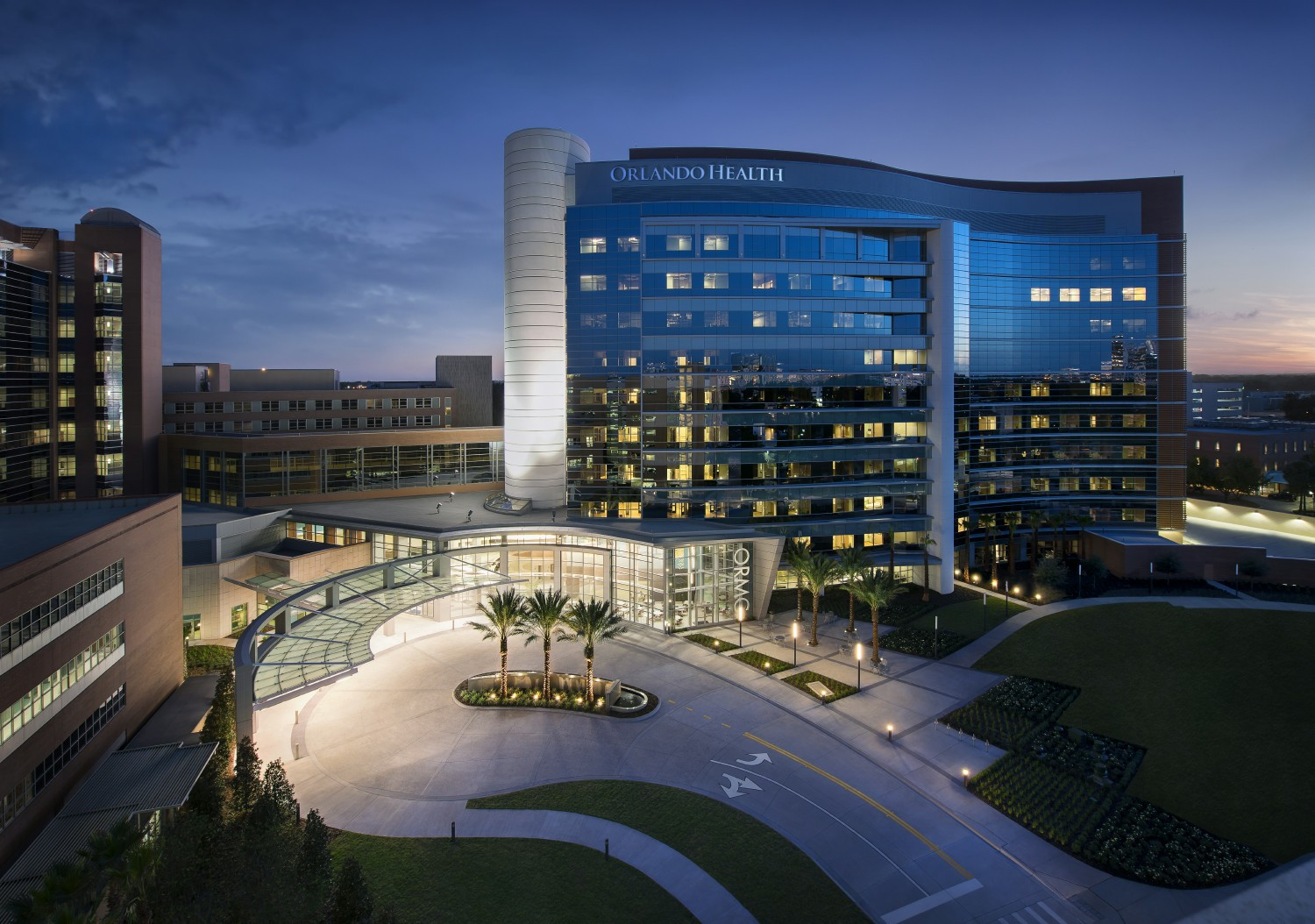 Picture of Orlando Regional Medical Center. Our Level 1 Trauma Center. 