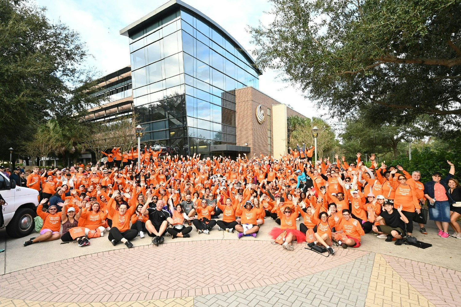Orlando Health Heart Walk. One of the many community events Orlando Health participates in. 