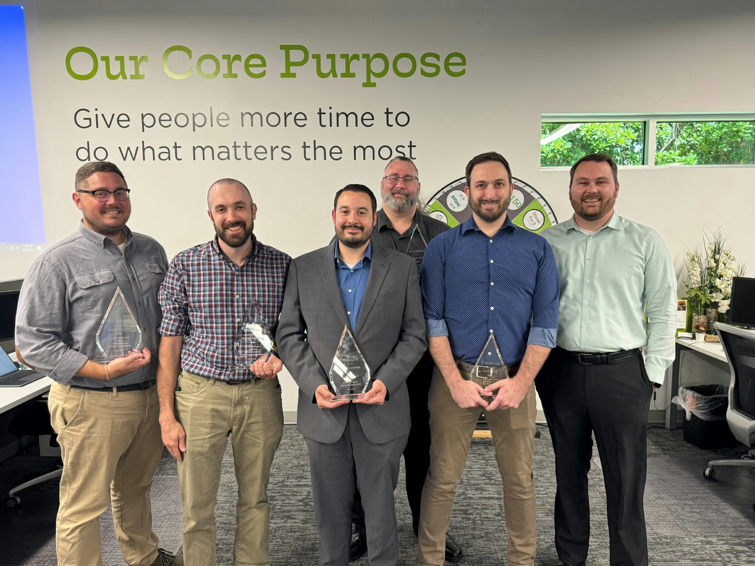 Celebrating our 10 year anniversary staff