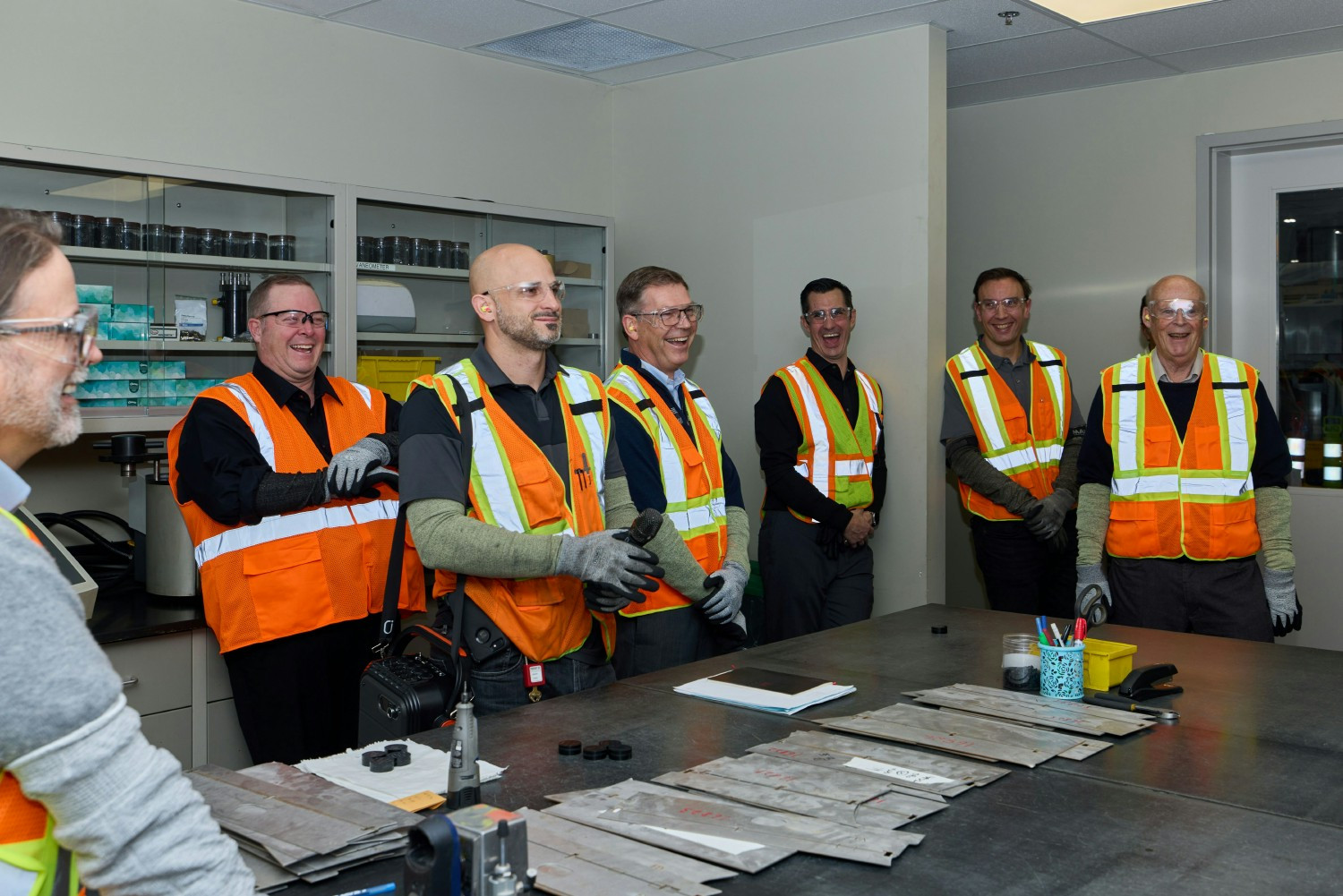 Woodstock Team hosting with external visitors and presenting our innovation. 