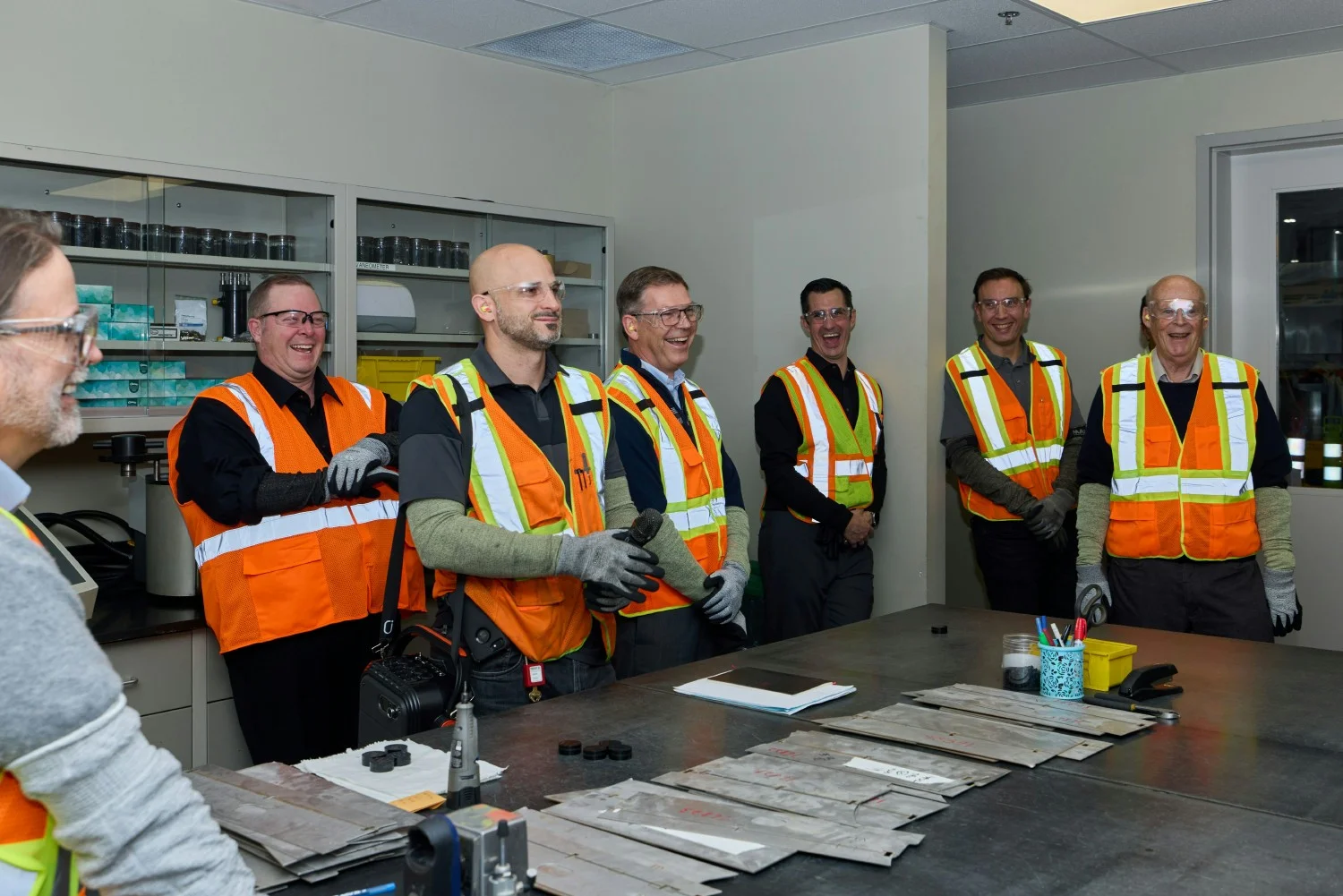 Woodstock Team hosting with external visitors and presenting our innovation. 