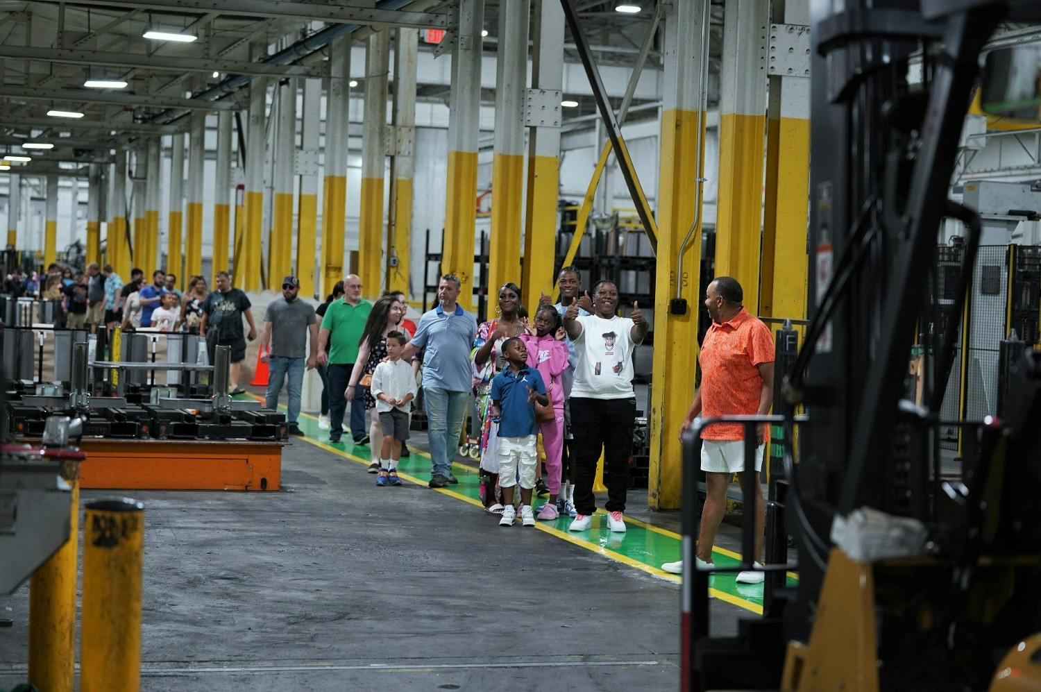 Family Day event Detroit, Michigan showing families what we do and how we do it. 
