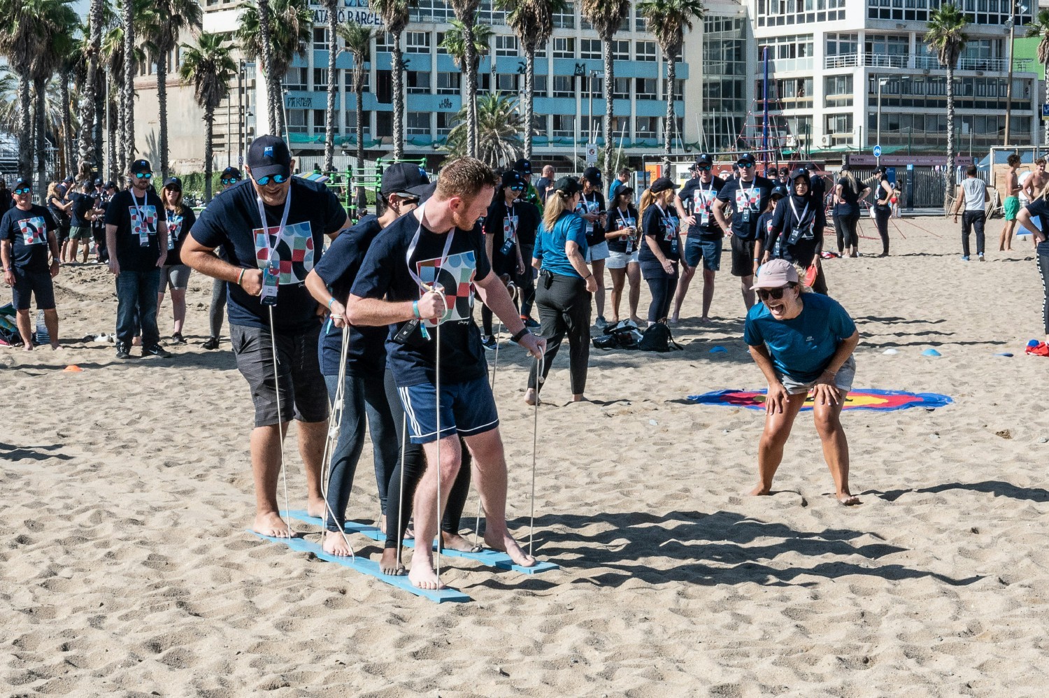 K2 Global Team - team building activites at global conference in Barcelona