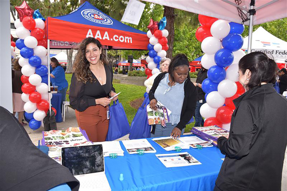 AAA Auto Club Enterprises employees learning about rewards and benefits
