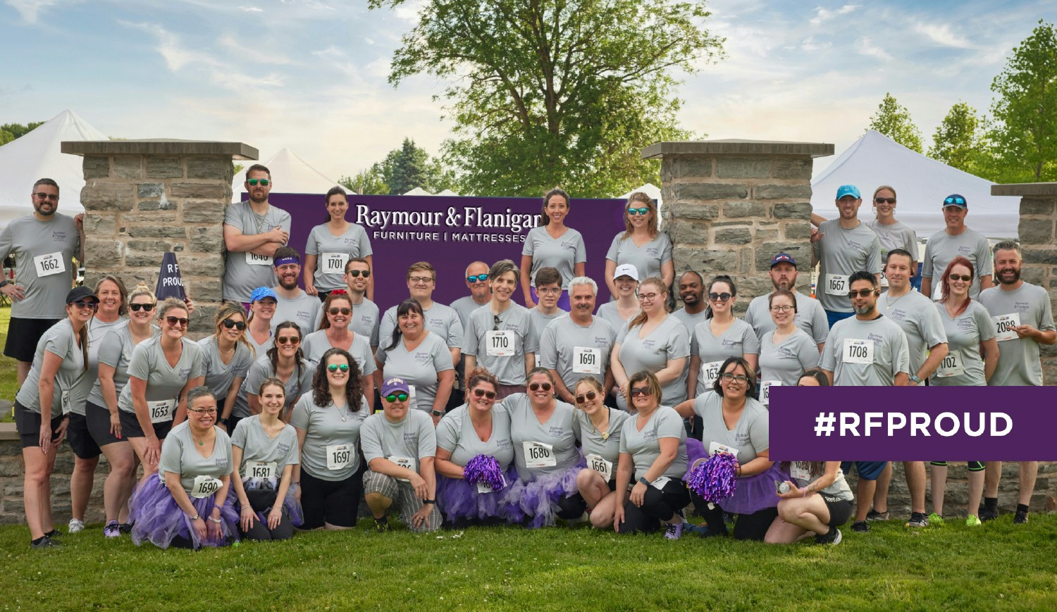 The RF Proud Field Support Center team participated in the June 2024 Syracuse Work Force Run