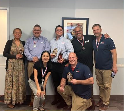 Winners of the 2025 Annual BBQ Cookoff!