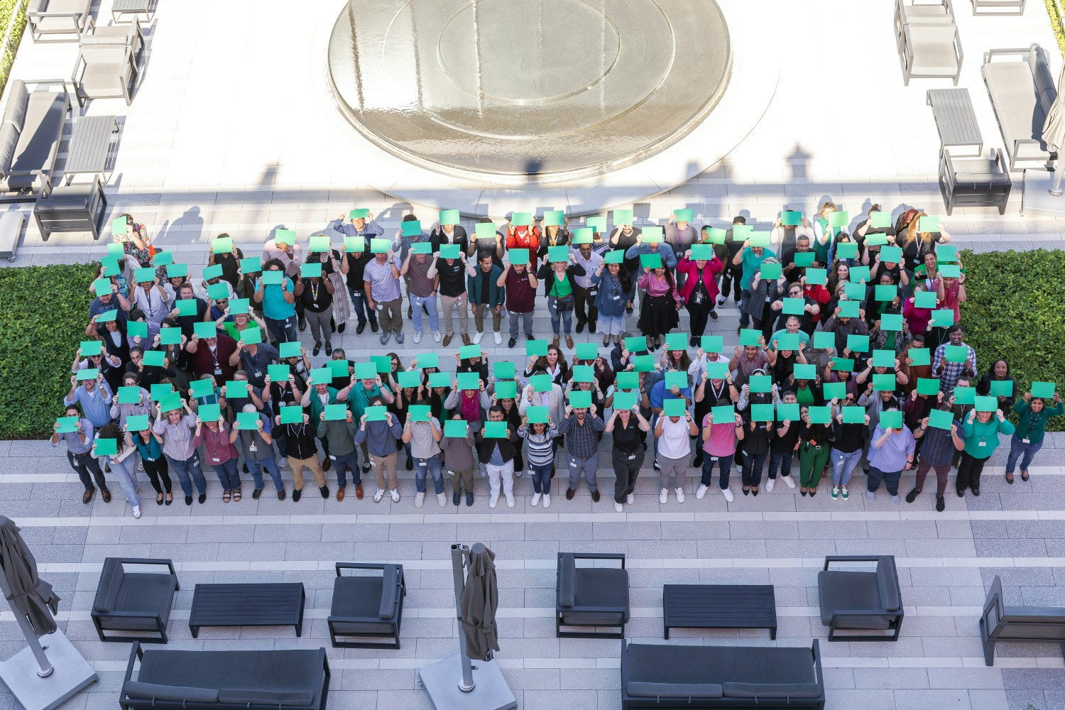 Celebrating Team Member Appreciation Day inside the Houston headquarters.