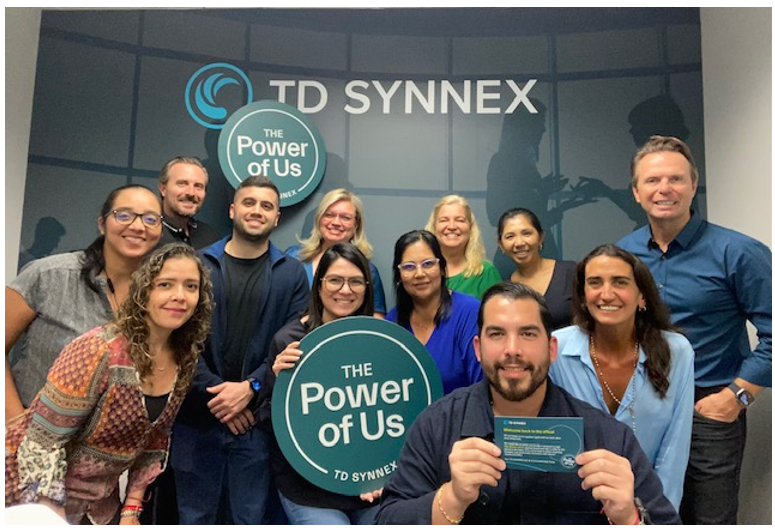 TD SYNNEX co-workers started returning to the office and couldn't be more excited to see the #PowerOfUs back in action.