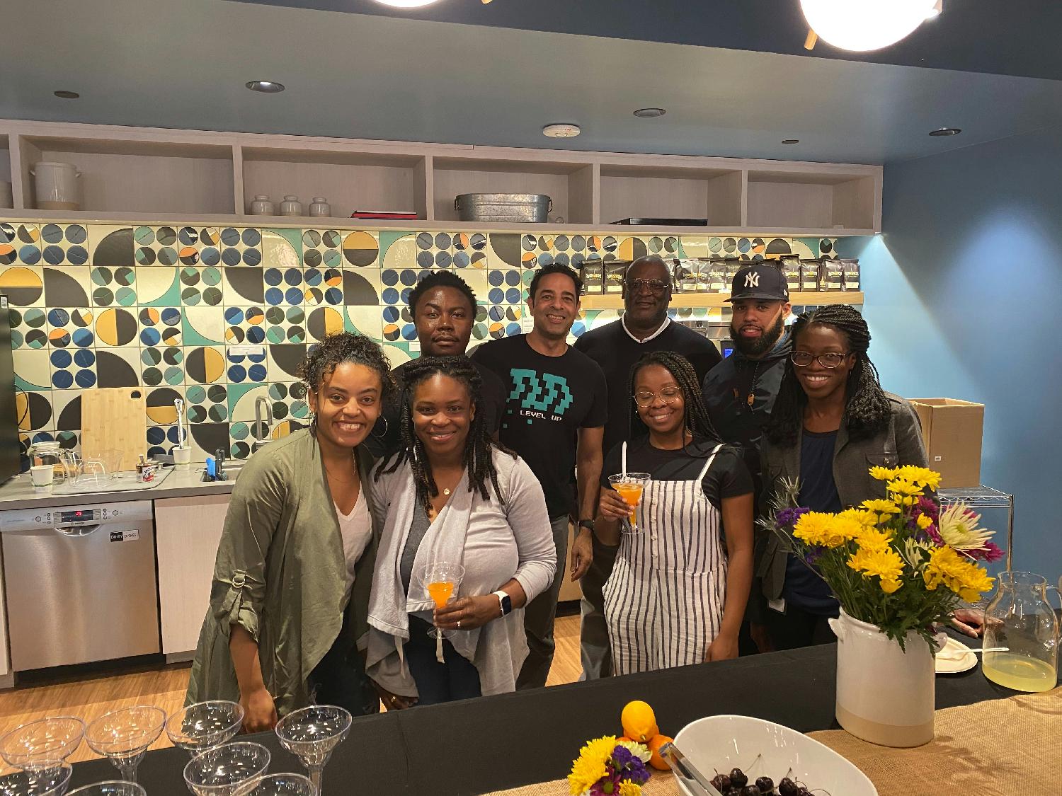 Marqeta's Blackcard ERG celebrates Black History Month in 2020 at the office.