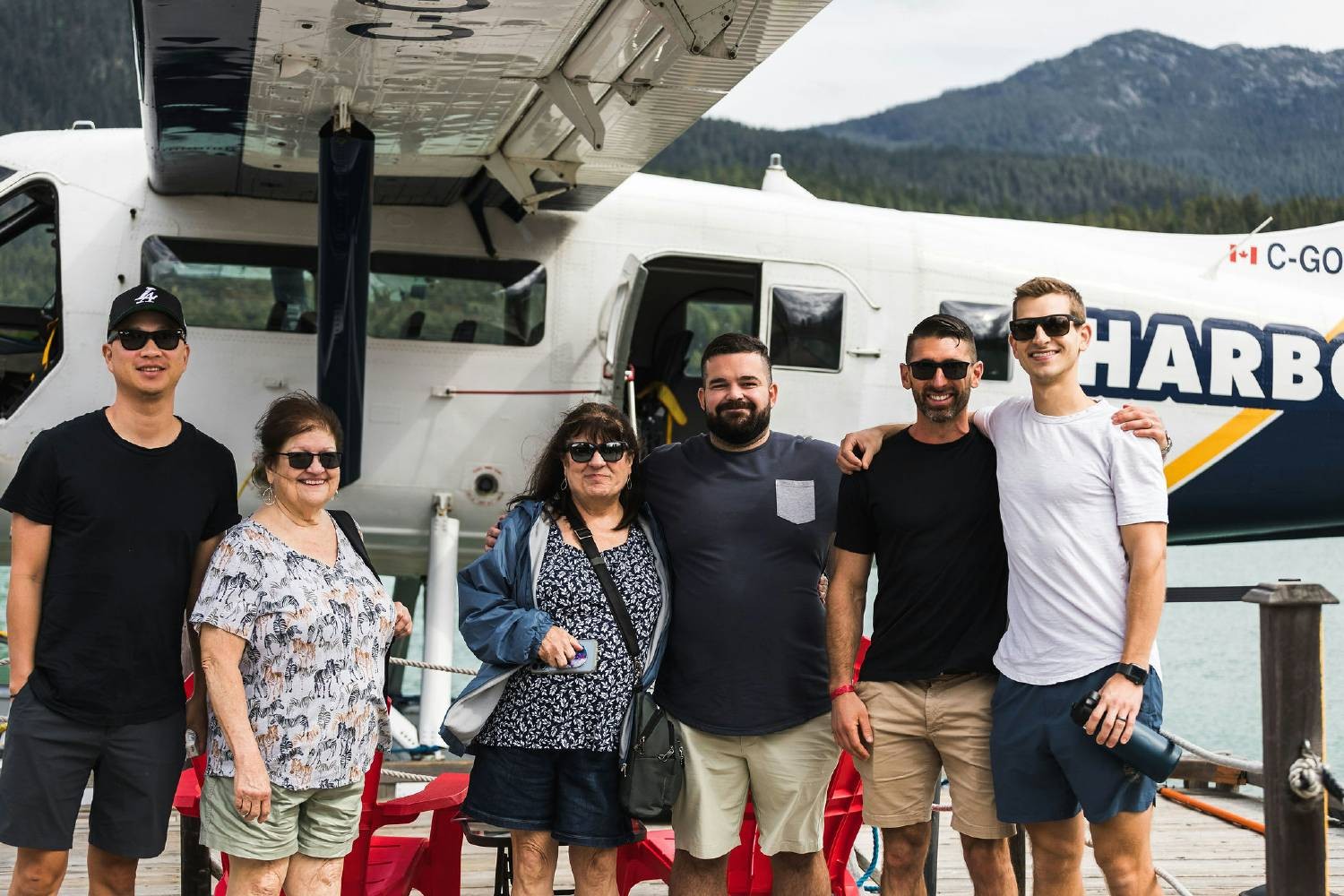 A few of our team members are ready to take off for an adventure during a CyberCoders Destination Club in Vancouver.