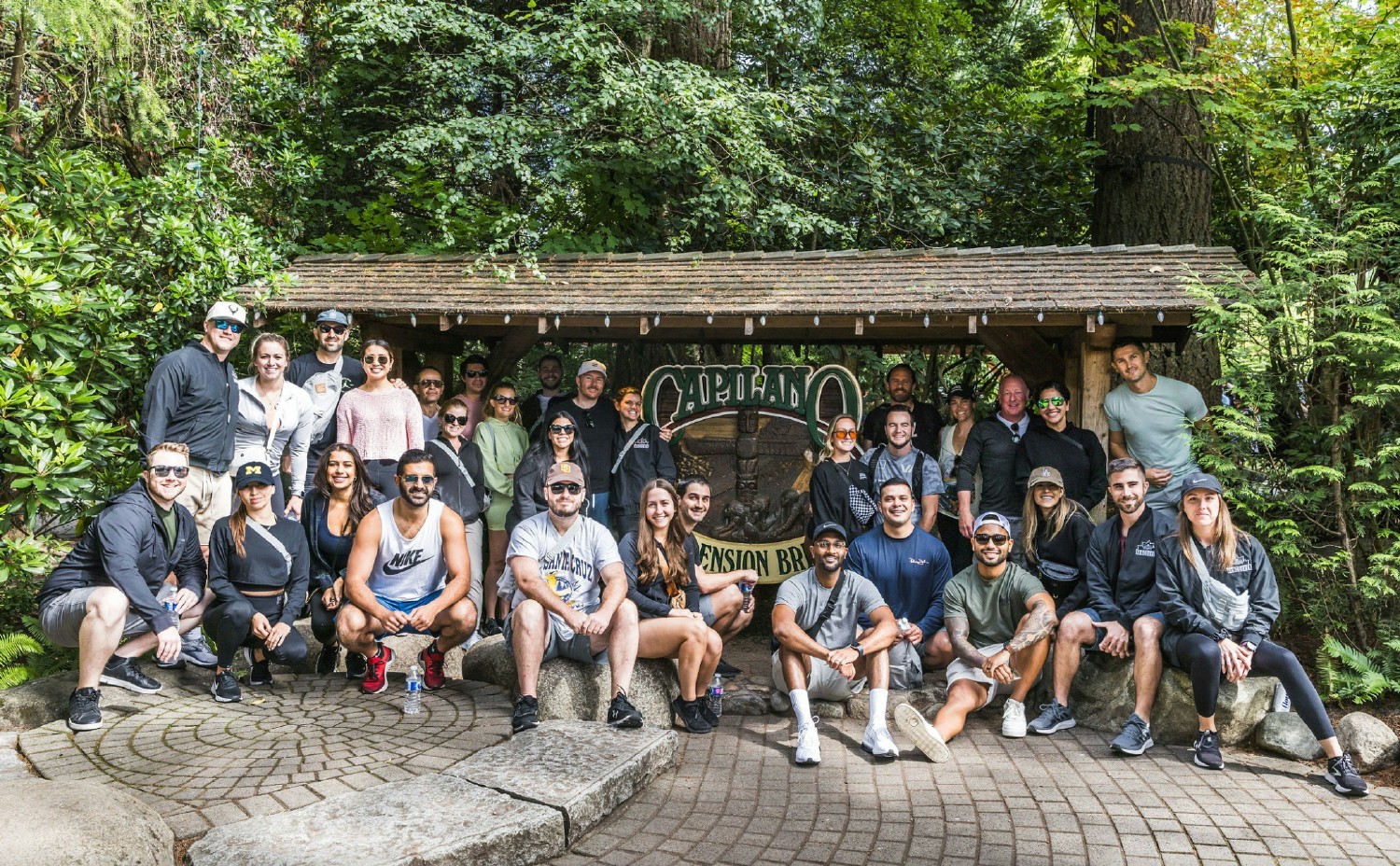 Our team is always up for an adventure, such as a hike in Vancouver, Canada!