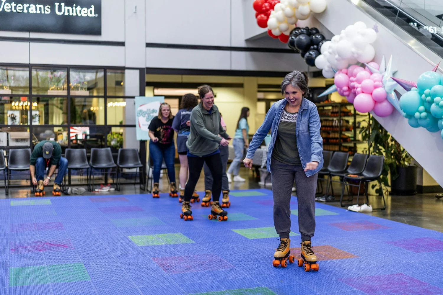 At VU, we make space for connection...and sometimes that means a little bit of chaos on wheels.