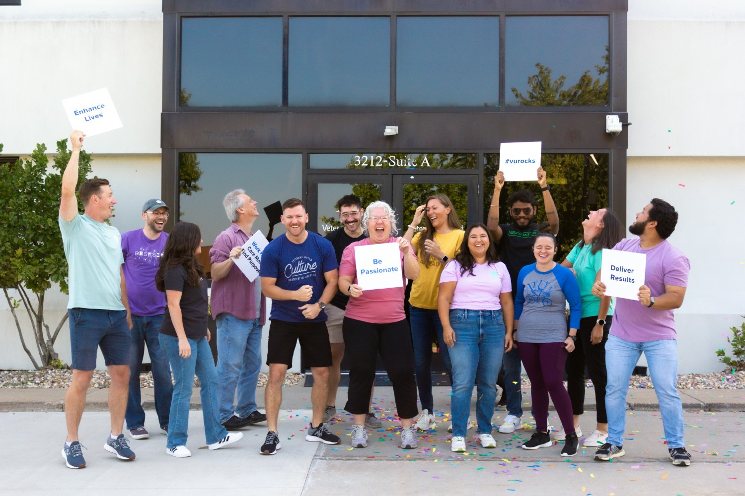 More than colleagues, we're a team. At VU, our values create a supportive work environment where everyone can thrive.