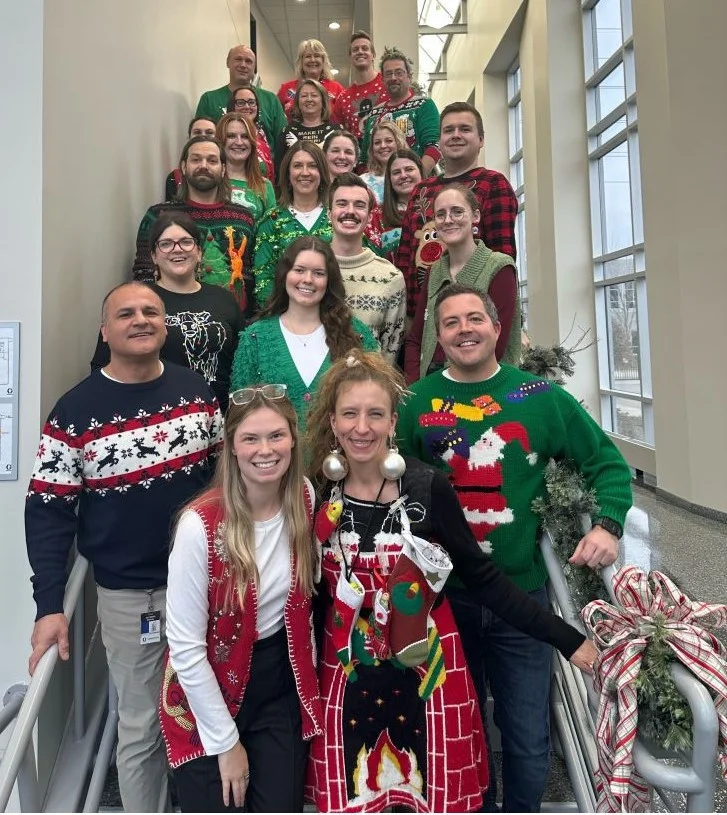 Wonder if your friend really wears that ugly holiday sweater? Here's the proof! At Graco, we have fun.