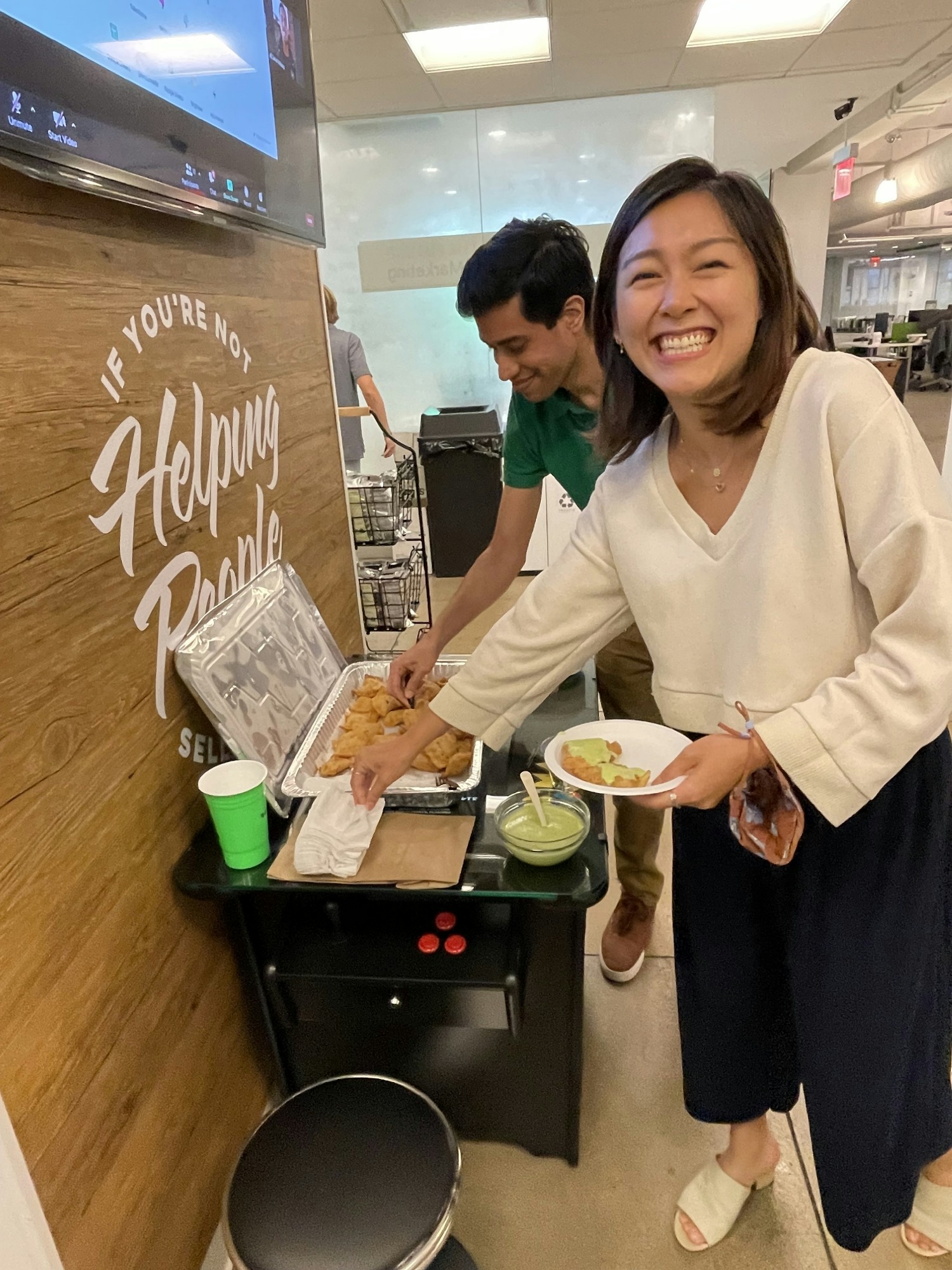 Celebrating Hispanic Heritage Month with empanadas and trivia
