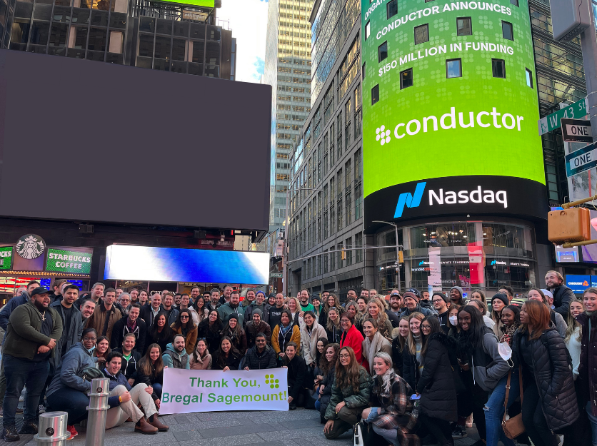 Celebrating great news with a Times Square Takeover