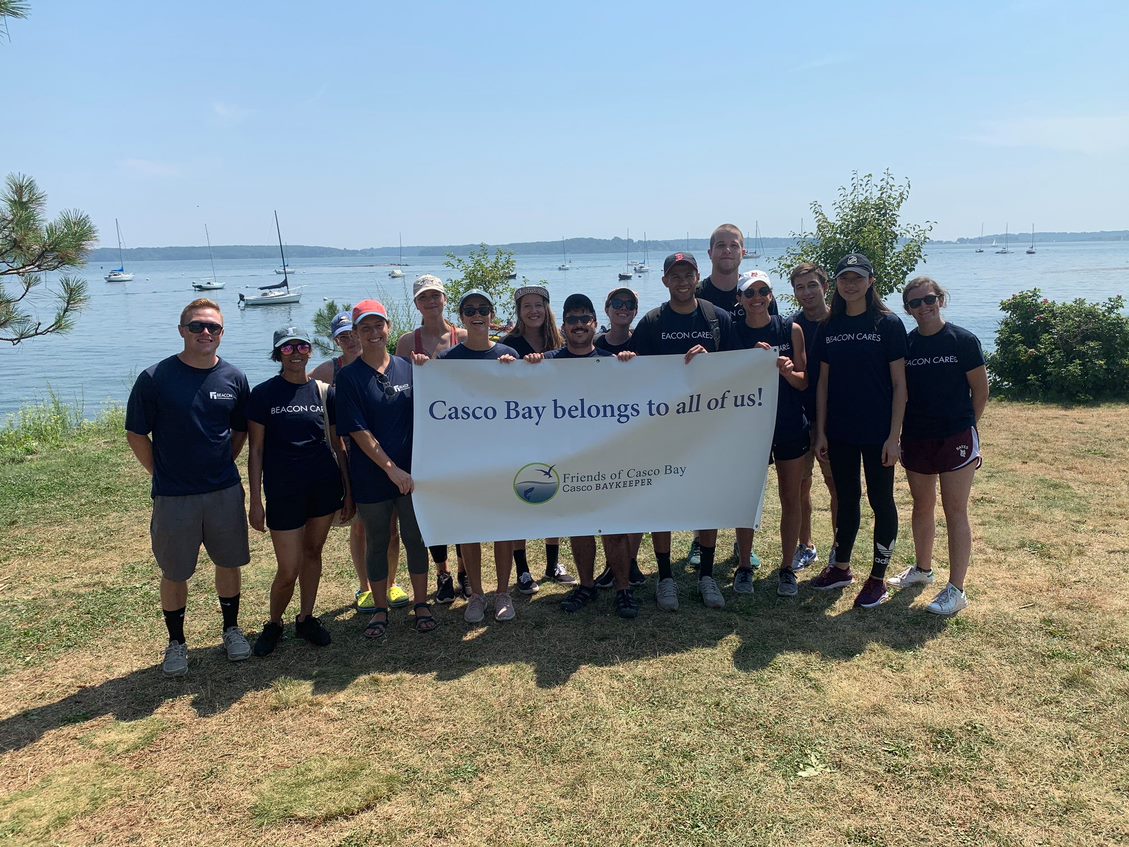 2019 Volunteer Event cleaning up the waterfront 